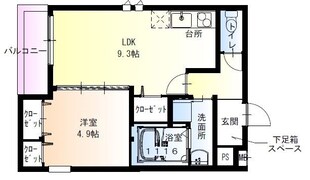 フジパレス尼崎常光寺の物件間取画像